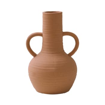 GANIC - Vase en céramique orange