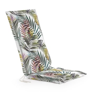 Palms - Coussin pour fauteuil de jardin Multicolore 101x53x4