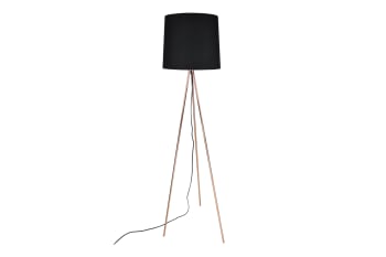 DecHome Lampada da Terra con 2 Paralumi a Sfera Lampada a Piantana Moderna  Altezza 165cm Oro - B06DH11