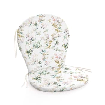 Floral - Coussin pour chaise extérieur Multicolore 90x48x5