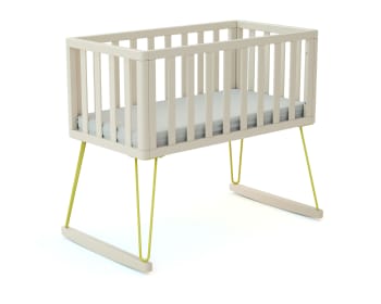 Cestino Per Culla Colour Pop Palm - Giallo Sole, Intrecciato A Mano Con Coperta Coordinata - Foto 12