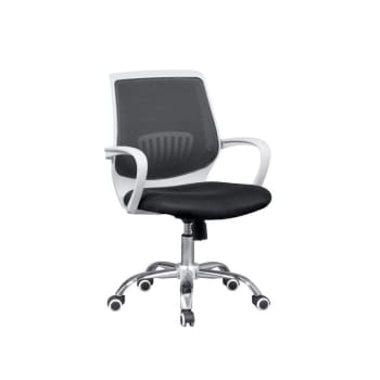 GENÉRICO - Silla de Oficina Trend - Negro y Blanco