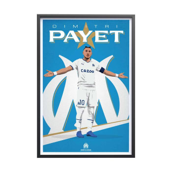 Olympique de Marseille Dimitri Payet - Poster