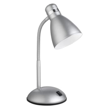 Mimi - Lampe de bureau flexible métal argenté