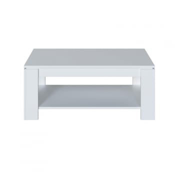 Ambit - Couchtisch mit hochklappbarer Tischplatte L102 cm - weiß