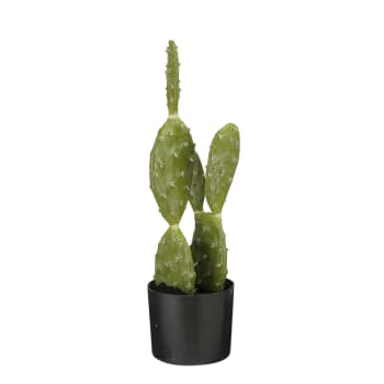 Cactus - Cactus artificielle vert en pot H50