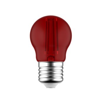 LUMINARIE - Bombilla LED roja G45