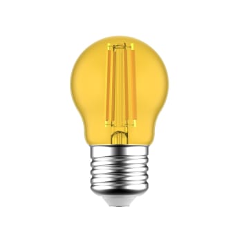 LUMINARIE - Bombilla LED G45 amarilla
