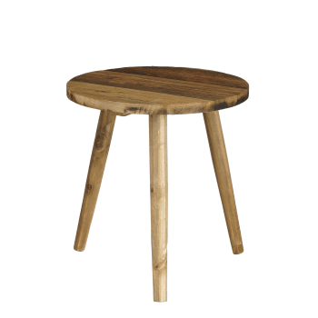 Bold - Table d'appoint en bois recycle marron D33