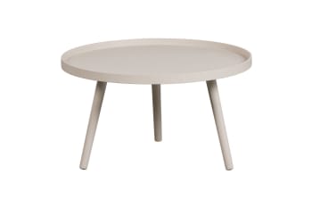 Mesa - Table d'appoint en bois beige