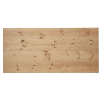 Flandes i - Tête de lit en bois de pin marron 180x80cm