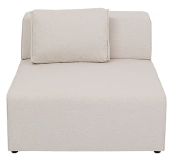 Mittlere Sitzfläche Sofa Infinity Creme Kare Design Länge - 120cm