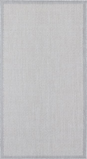 Tapis polypropylène Gipsy 120x170cm Crème et Anthracite - Mr.Bricolage