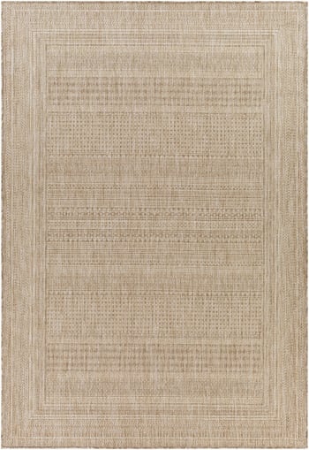 Sierra - Tapis d'Extérieur/Intérieur Aspect Jute Beige/Ivoire 160x213