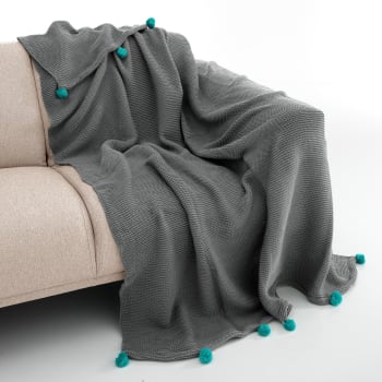Lenzuola Double Face In Cotone 100% - Aqua Textil Trend Hanaa - Righe Grigio, Bianco E Beige - Set 135x200 Cm Con Federa - Lavabile A 60° E Certificato Oeko-Tex