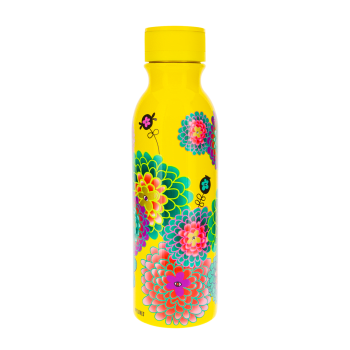 Medium keep cool bottle - Thermoskanne  60 cl  - Dahlia - silicone - 24 x 0 x 0 cm