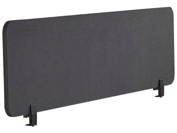 Wally - Panel separador gris oscuro 130 x 40 cm