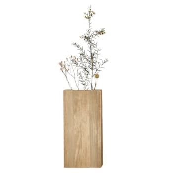 Koen - Vaso da parete in legno 1 pezzo