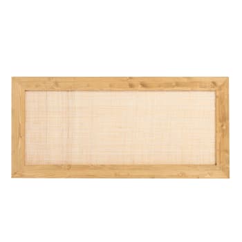 Marnie - Testiera letto in legno naturale per letto da 150 cm