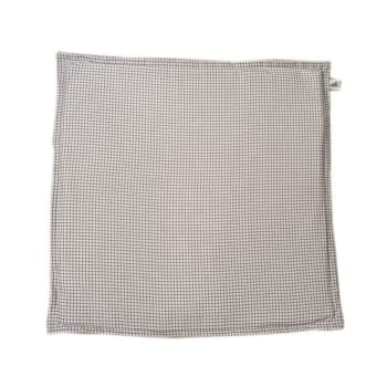 Cojín rectangular algodón estampado de 40 x 60 cm