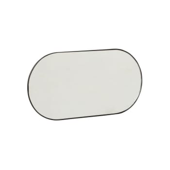 Miroir Métal Noir 15X30