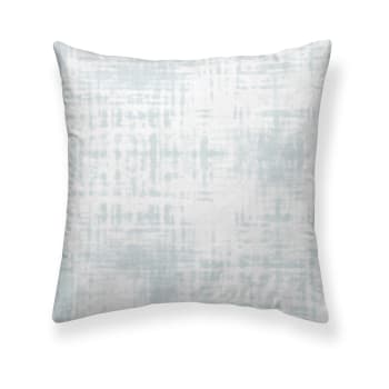Funda de almohada a rayas azul noche gris clair 75 x 50 cm Été - HAY
