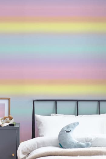 Papier peint arc-en-ciel pastel 1005x52cm