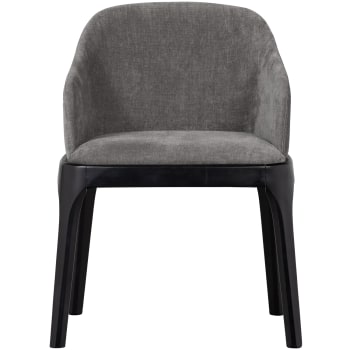 ASSISE - Chaise scroll gris