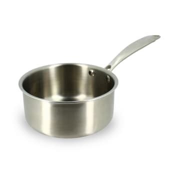 Casserole en Aluminium forgé et Poignée Silicone D 18 cm - Poêles et  casseroles - Décomania