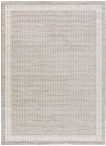 Tapis pour intérieur-extérieur bleu et gris 120x170 Dehors-dedans Maisons du Mon
