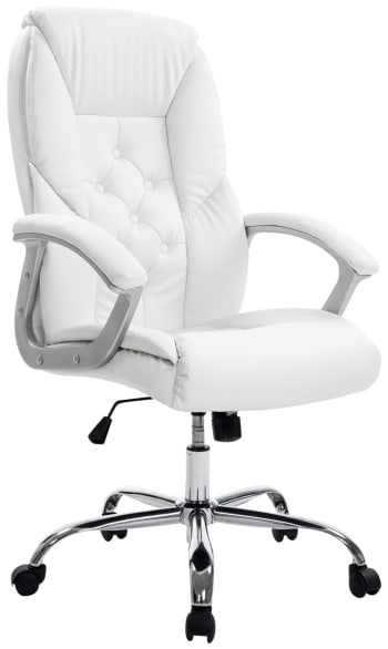Fauteuil de Bureau Exécutif Pivotant DS 35 en Cuir édition De Sede, Suisse, 1970