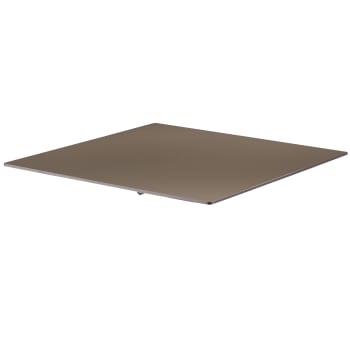 Opéra - Plateau de table 70 x 70 cm stratifié taupe