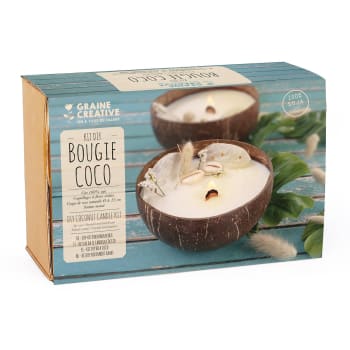 Summer - Bougie noix de coco à faire soi-même