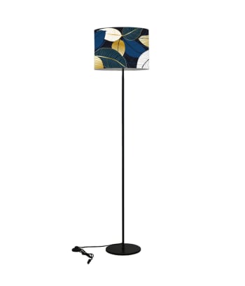 Lampada Treppiede Da Terra 38x145 Cm Design Moderno Multicolore