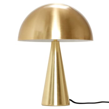 Mush - Lampe de table en métal or