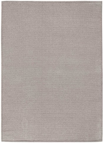 SAFFI - Tappeto lavabile con disegno neutro in beige, 120X170 cm