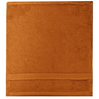 Carre  pur coton orange 50x50