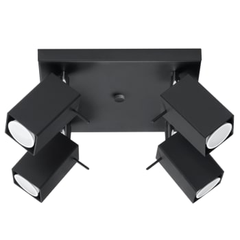 Jugen Lampada Da Soffitto Nera - Miloox - Soffitto - Progetti In Luce - 5