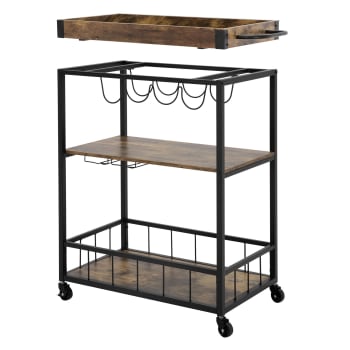 DlandHome Scaffale Carrello Cucina Supporto per Microonde Mensola Armadio  per Ripiani DEULD-MR01MO : : Casa e cucina