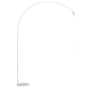 Lampada moderna curva stilizzata luce da tavolo scrivania
