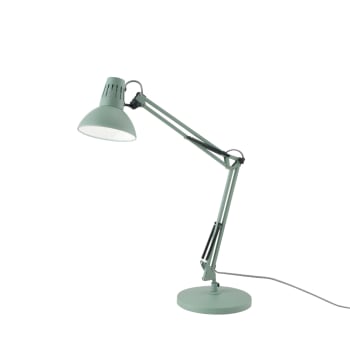 Artifex - Lampada da tavolo regolabile in metallo verde