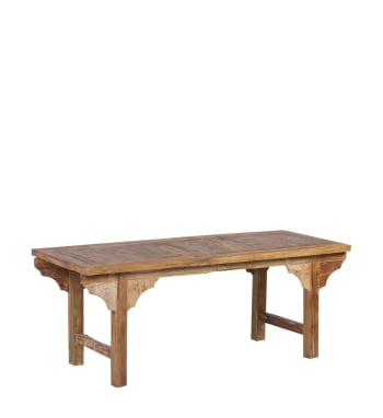 Tavolino da salotto in teck naturale L 130 cm
