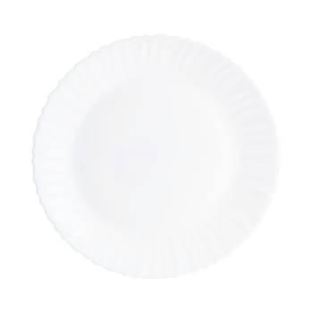 Feston - Plat blanc 30 cm