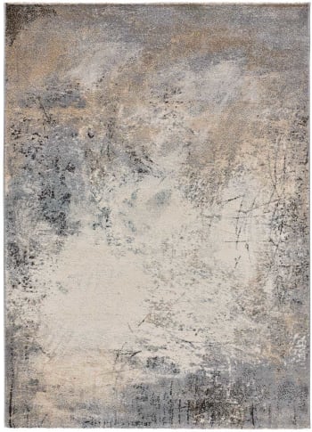 BEIRE - Tapis abstrait en beige, 133X190 cm