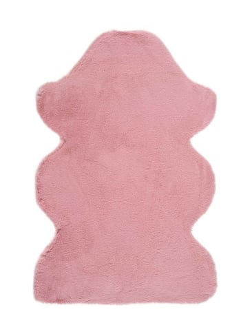 FOX - Tappeto lavabile extra soft rosa, 60X90 cm