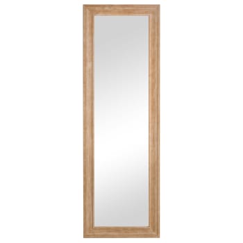 Espejo de pared 163 x 53.5 x 2.5 cm color madera