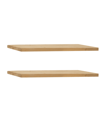 Lot De 2 étagères Flottantes En Verre Trempé 60 X 20 Cm, épaisseur 8 Mm, Charge Max 10 Kg – Transparent