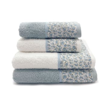 Confezione da 4 asciugamani grandi di alta qualità per il bagno