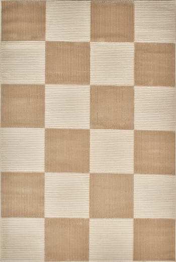 Troya Tappeto Moquette Beige Crema Marocchino Orientale - Tapiso