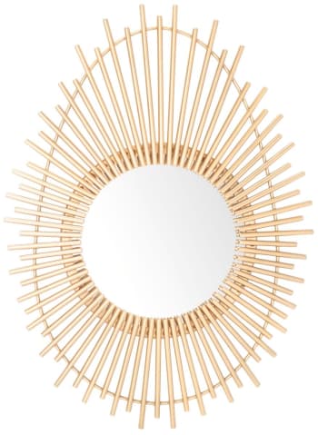Elfreda - Hierro/cristal espejo en oro